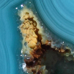 Geode Blue 1 Art Print - Click Image to Close