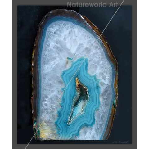 Geode Blue 1 Print - Click Image to Close
